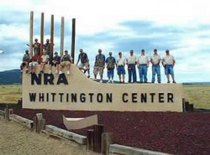 NRA Whittington Center Welcome sign